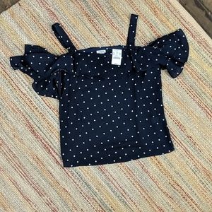 J. Crew Off the shoulder top in 2 sizes nwt